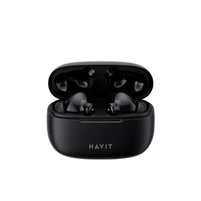 Handsfree Bluetooth HAVIT TW967 Pro, TWS, Schwarz