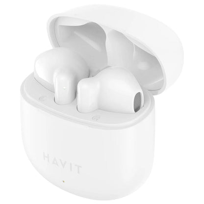 Handsfree Bluetooth HAVIT TW976, TWS, Weiß