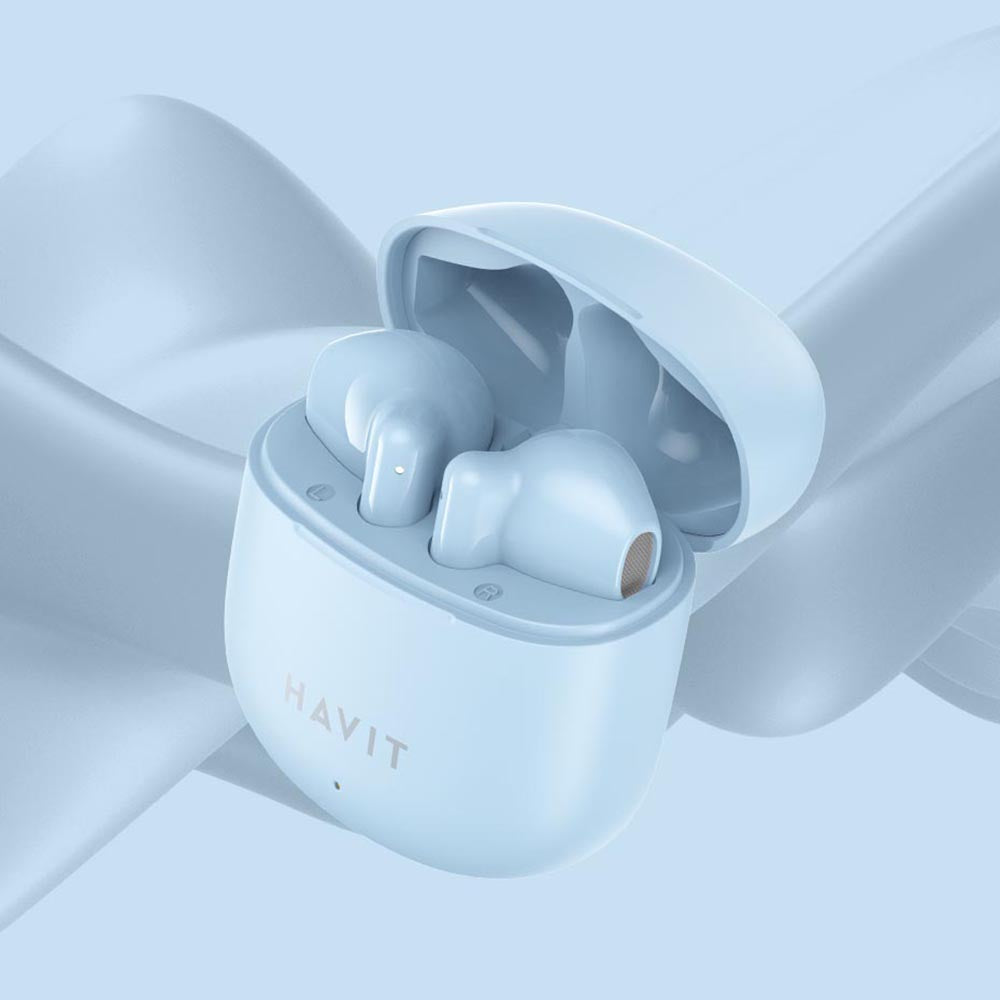 Handsfree Bluetooth HAVIT TW976, TWS, Blau