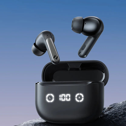 Handsfree Bluetooth HAVIT TW984, TWS, ANC, Schwarz