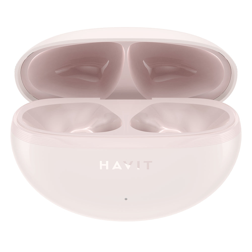 Handsfree Bluetooth HAVIT TW986, TWS, Rosa