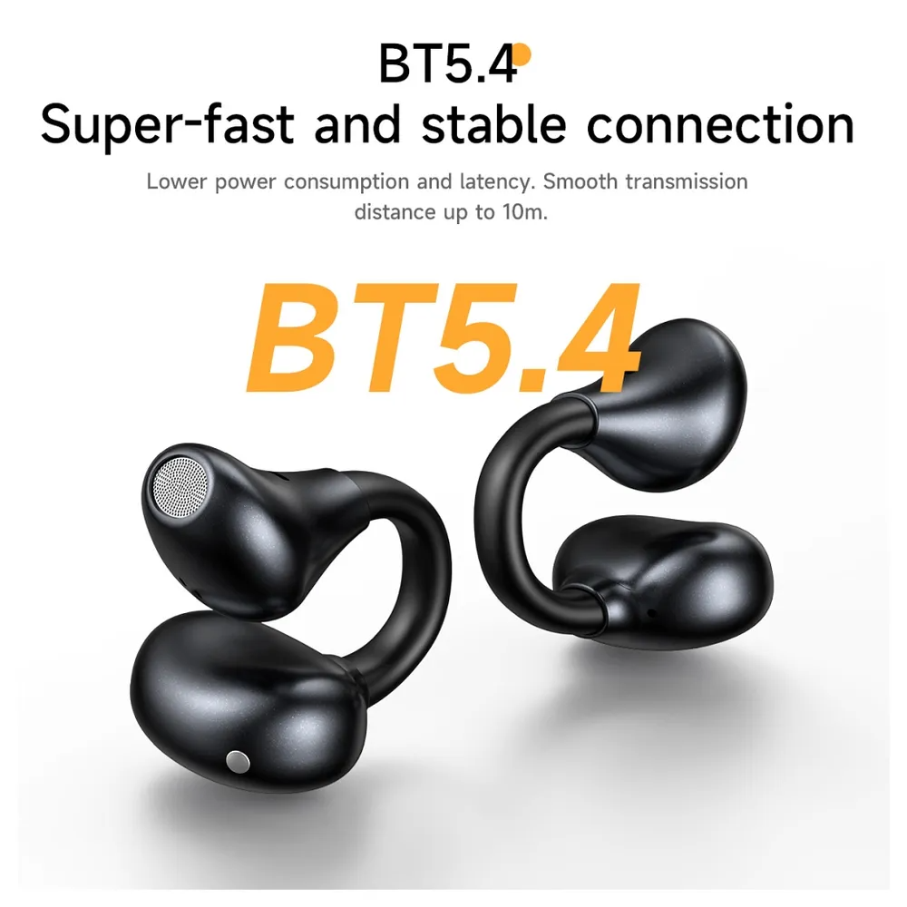 Handsfree Bluetooth HOCO EA8, TWS, Schwarz