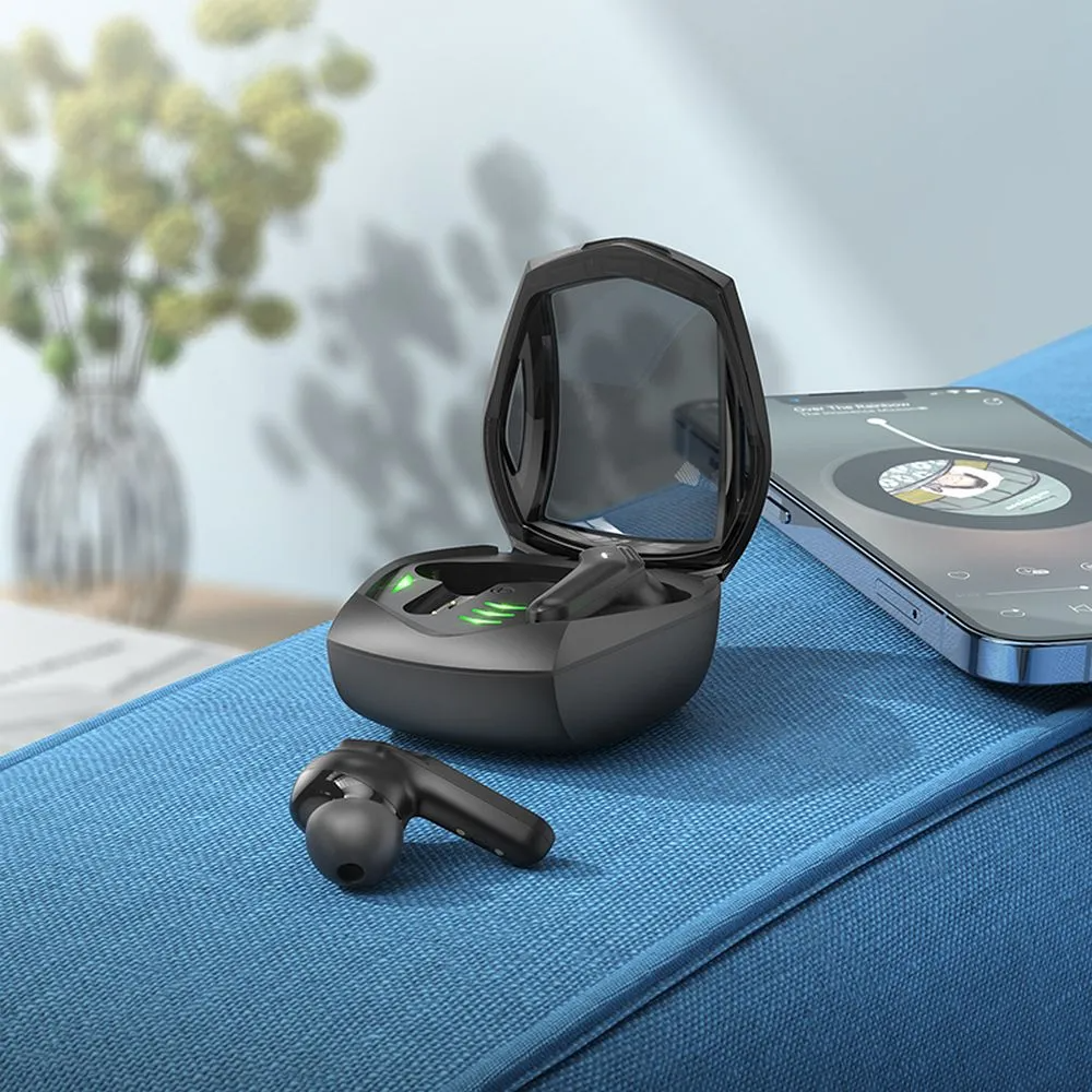 Bluetooth-Freisprecheinrichtung HOCO EW28, TWS, Schwarz