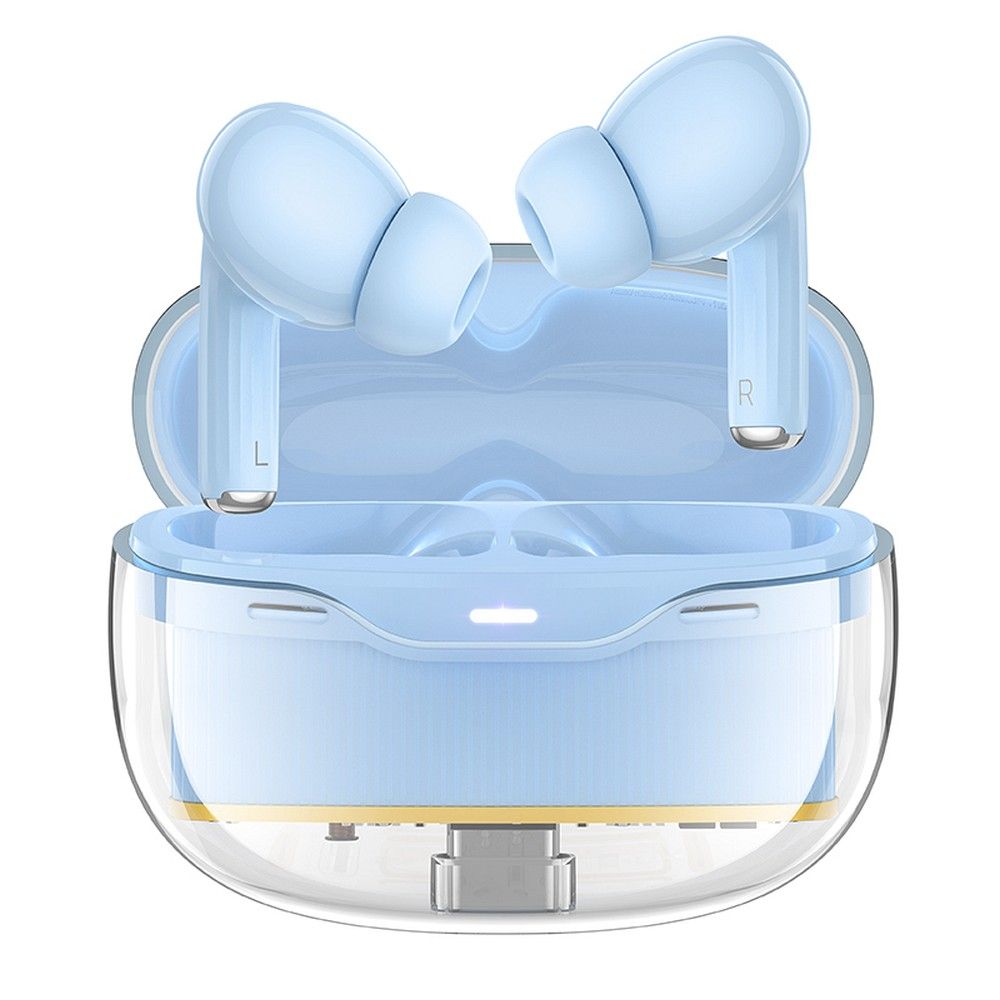 Handsfree Bluetooth HOCO EW54, TWS, Blau