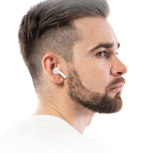 Handsfree Bluetooth HOCO EW54, TWS, Weiß (Milky White)