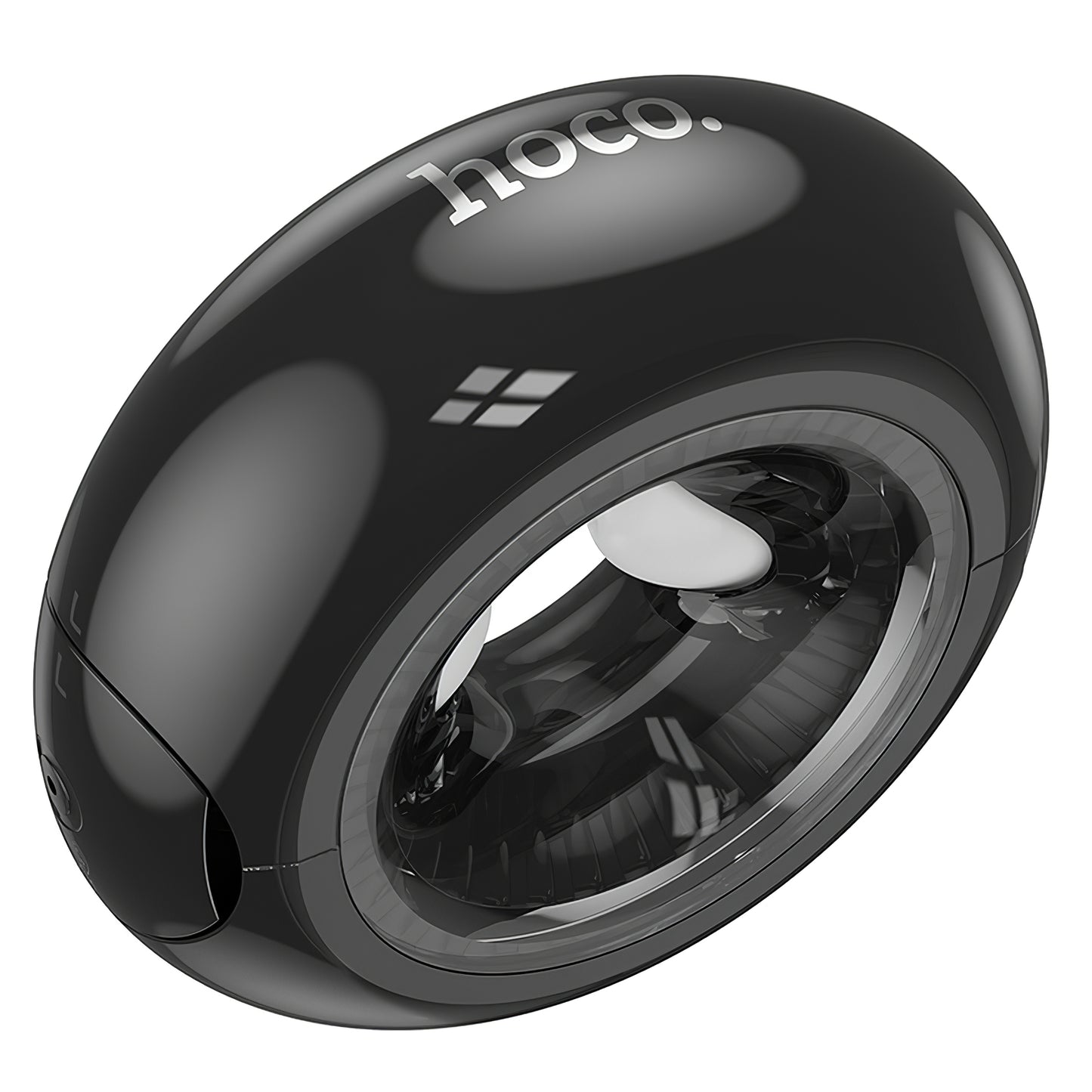 Freisprecheinrichtung Bluetooth HOCO EW71 Mini Donut, TWS, Schwarz