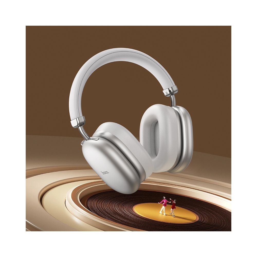 Bluetooth-Headset HOCO W35 Max, A2DP, ANC, Silber