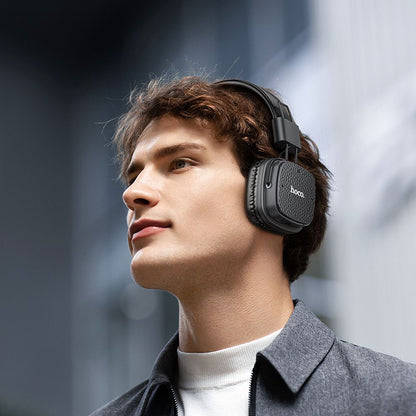Bluetooth-Headset HOCO W56, A2DP, Schwarz