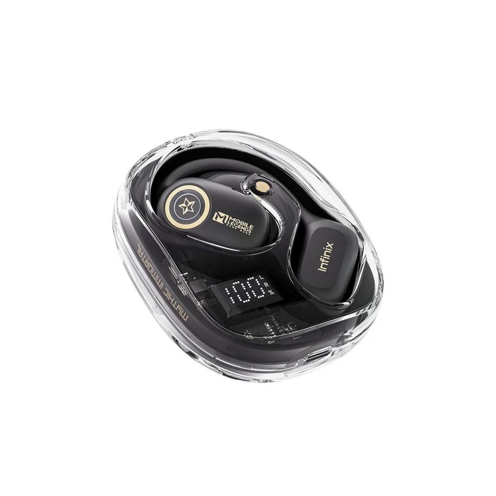 Handsfree Bluetooth Infinix ZLoop 3 XEO2P, TWS, Schwarz