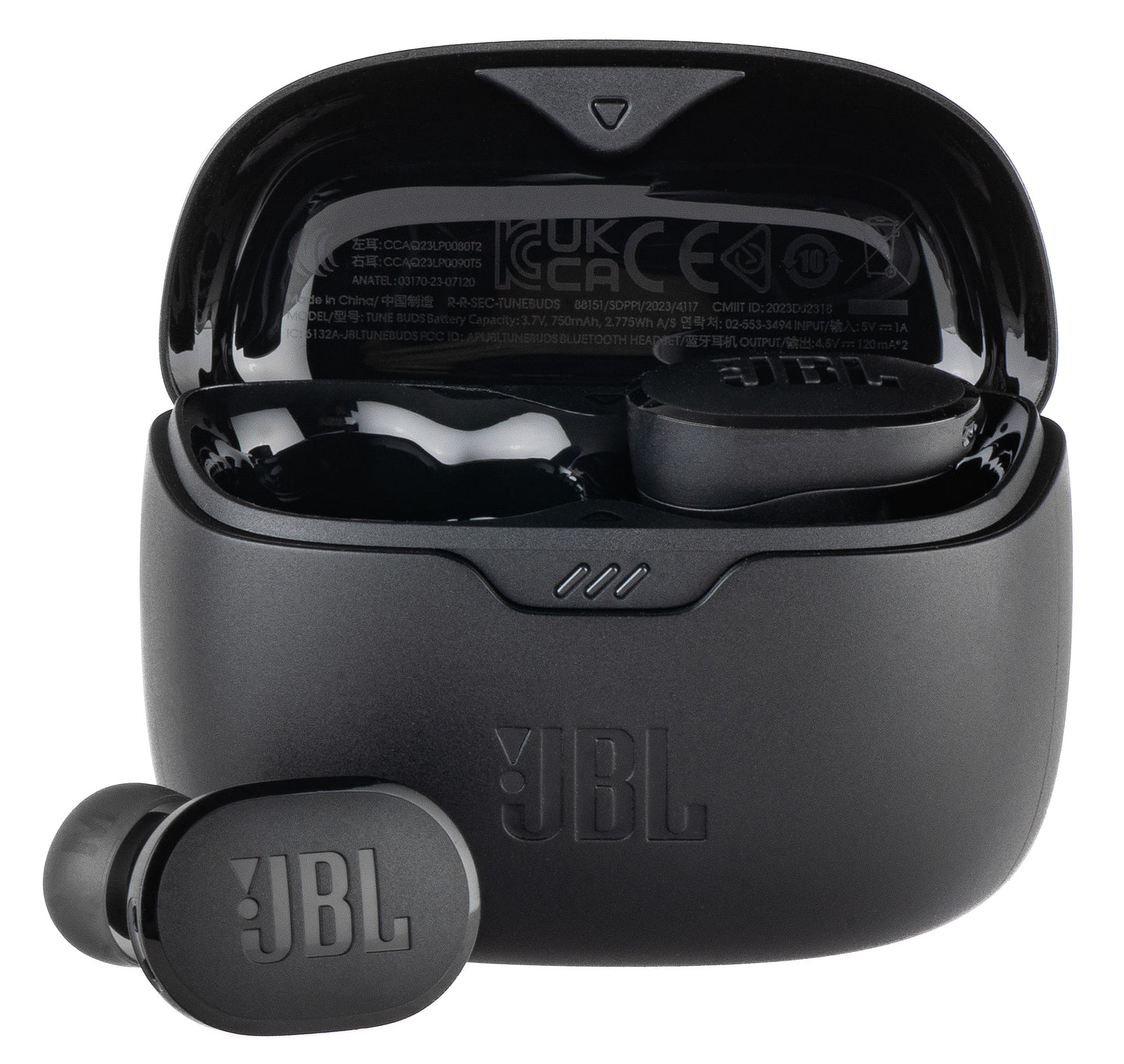 Handsfree Bluetooth JBL Tune Buds, TWS, ANC, Multipoint, Schwarz JBLTBUDSBLK