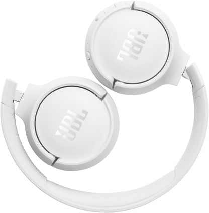 JBL Tune 520BT Bluetooth Kopfhörer | MultiPoint | Weiß | 57h Akku