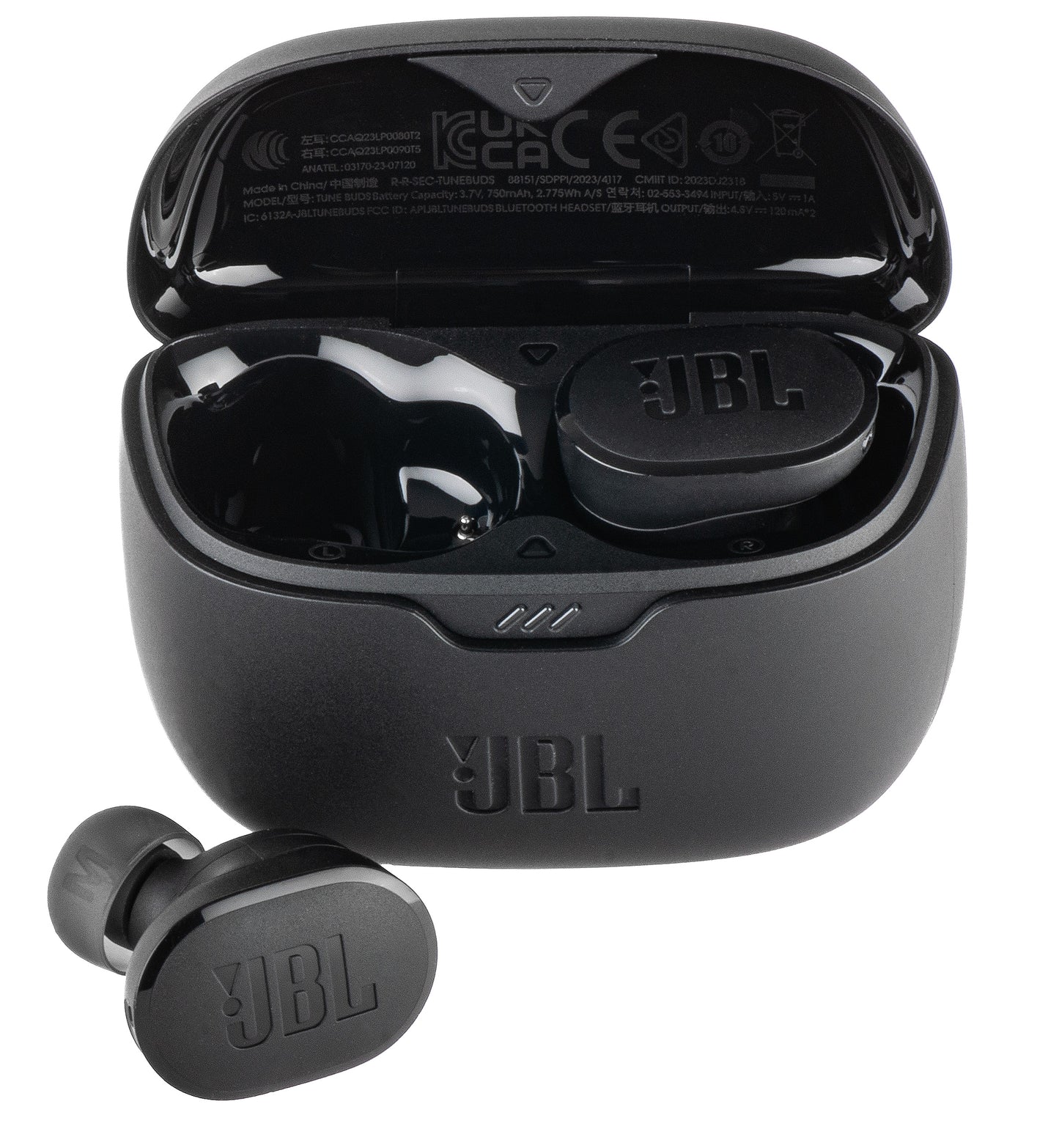 Handsfree Bluetooth JBL Tune Buds, TWS, ANC, Multipoint, Schwarz JBLTBUDSBLK