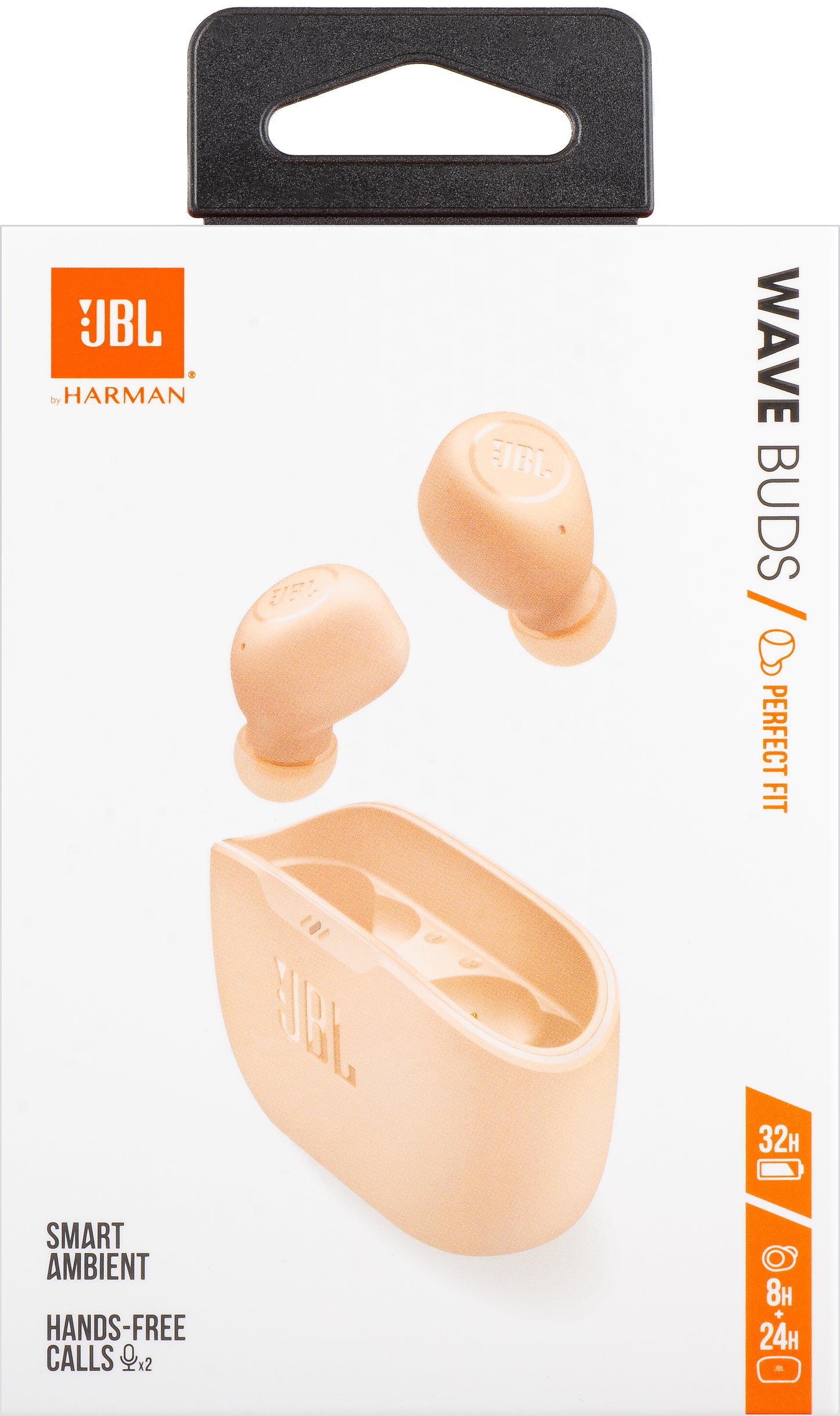 Handsfree Bluetooth JBL Wave Buds, TWS, Beige JBLWBUDSBEG