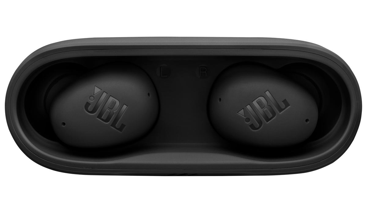 Bluetooth-Freisprecheinrichtung JBL Wave Buds 2, TWS, ANC, MultiPoint, Schwarz JBLWBUDS2BLK