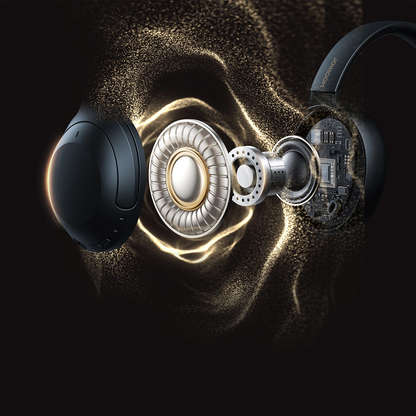 Bluetooth-Headset Joyroom JR-JH2, A2DP, ANC, Schwarz