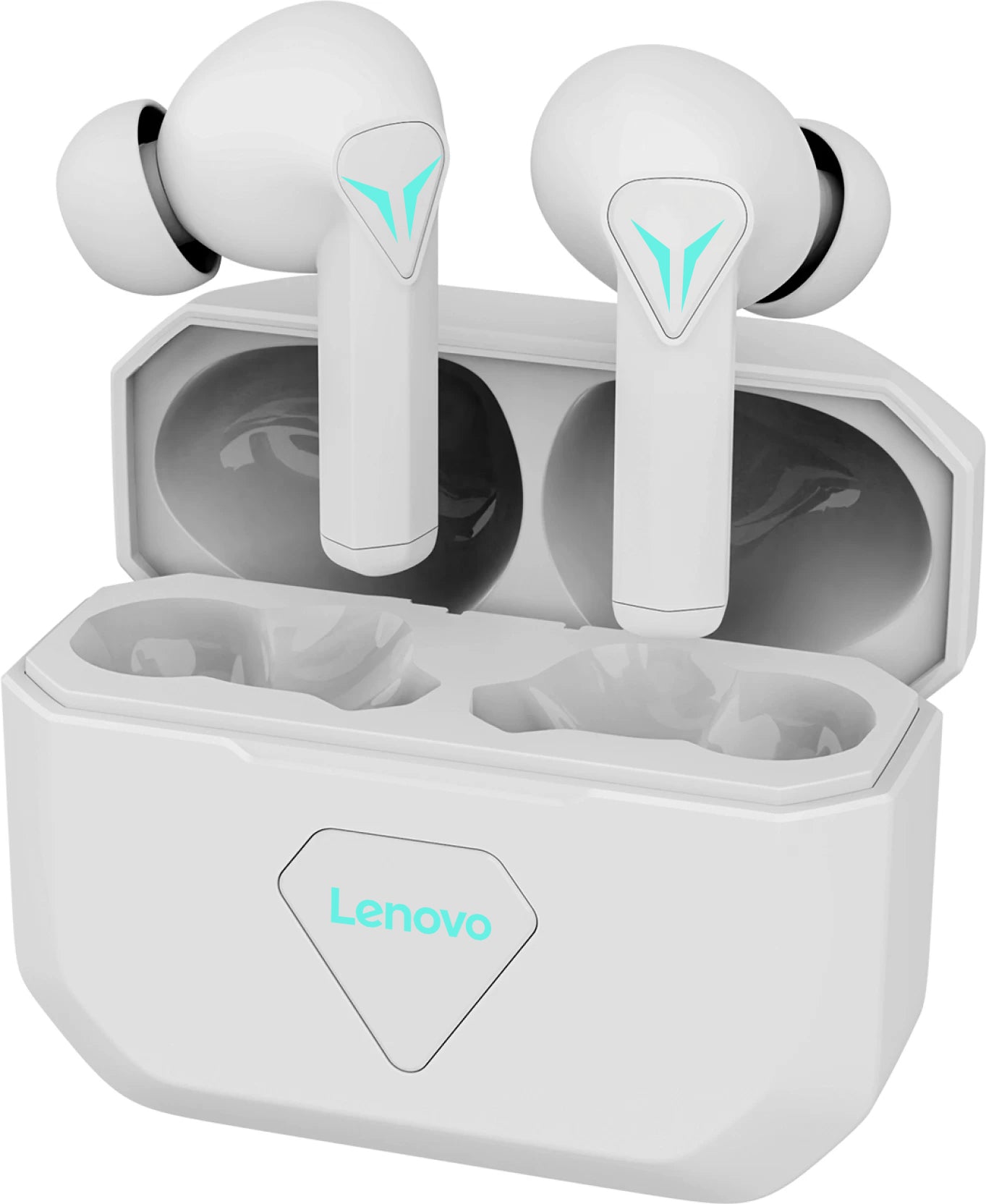 Freisprecheinrichtung Bluetooth Lenovo LivePods GM6, TWS, Weiß