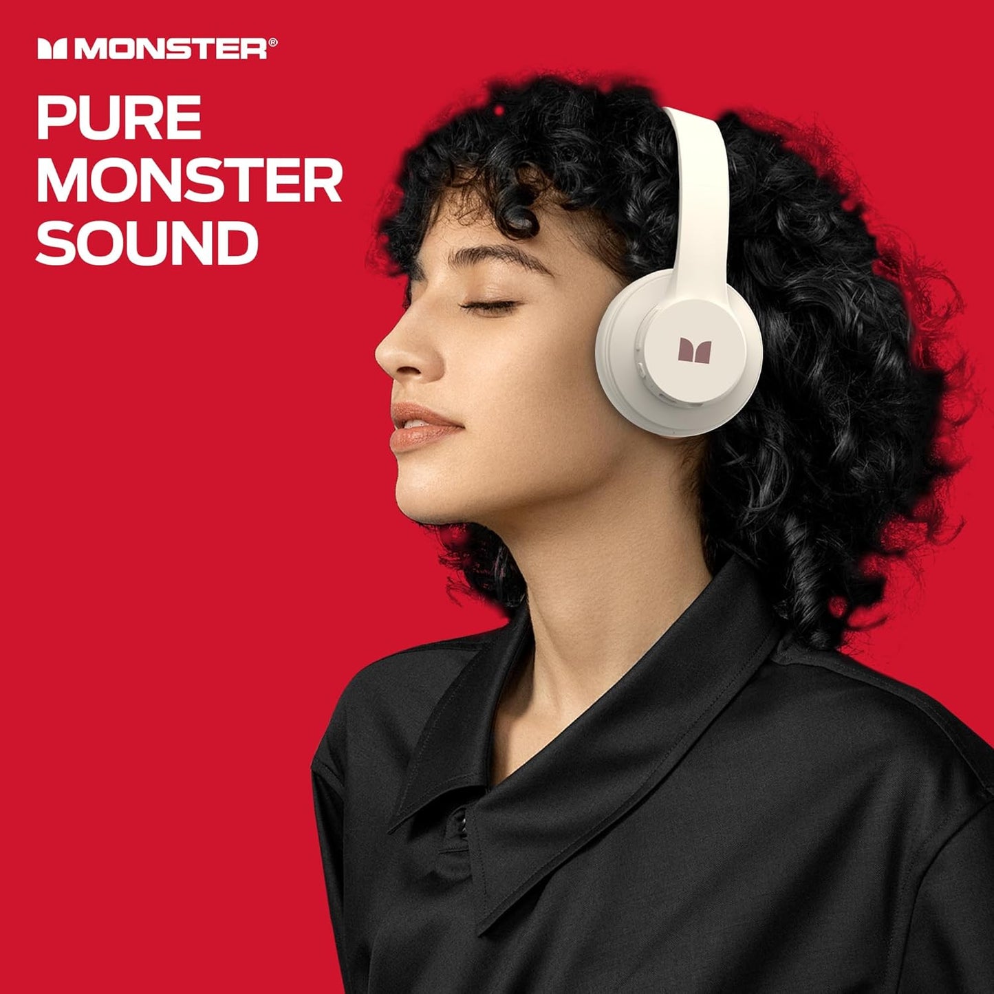 Bluetooth-Freisprecheinrichtung Monster Mission 100, MultiPoint, A2DP, ANC, Weiß