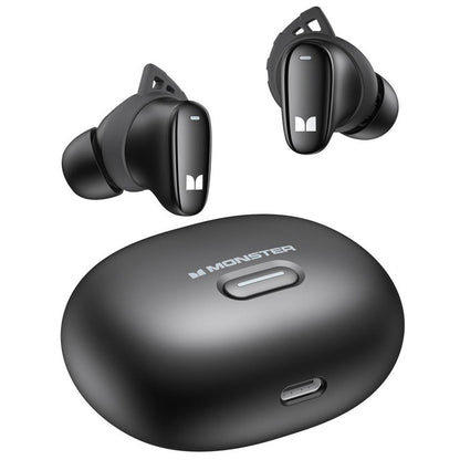 Bluetooth-Headset Monster N-Lite 206, TWS, Schwarz