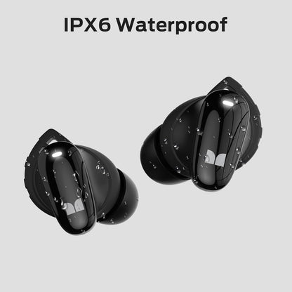 Bluetooth-Headset Monster N-Lite 206, TWS, Schwarz