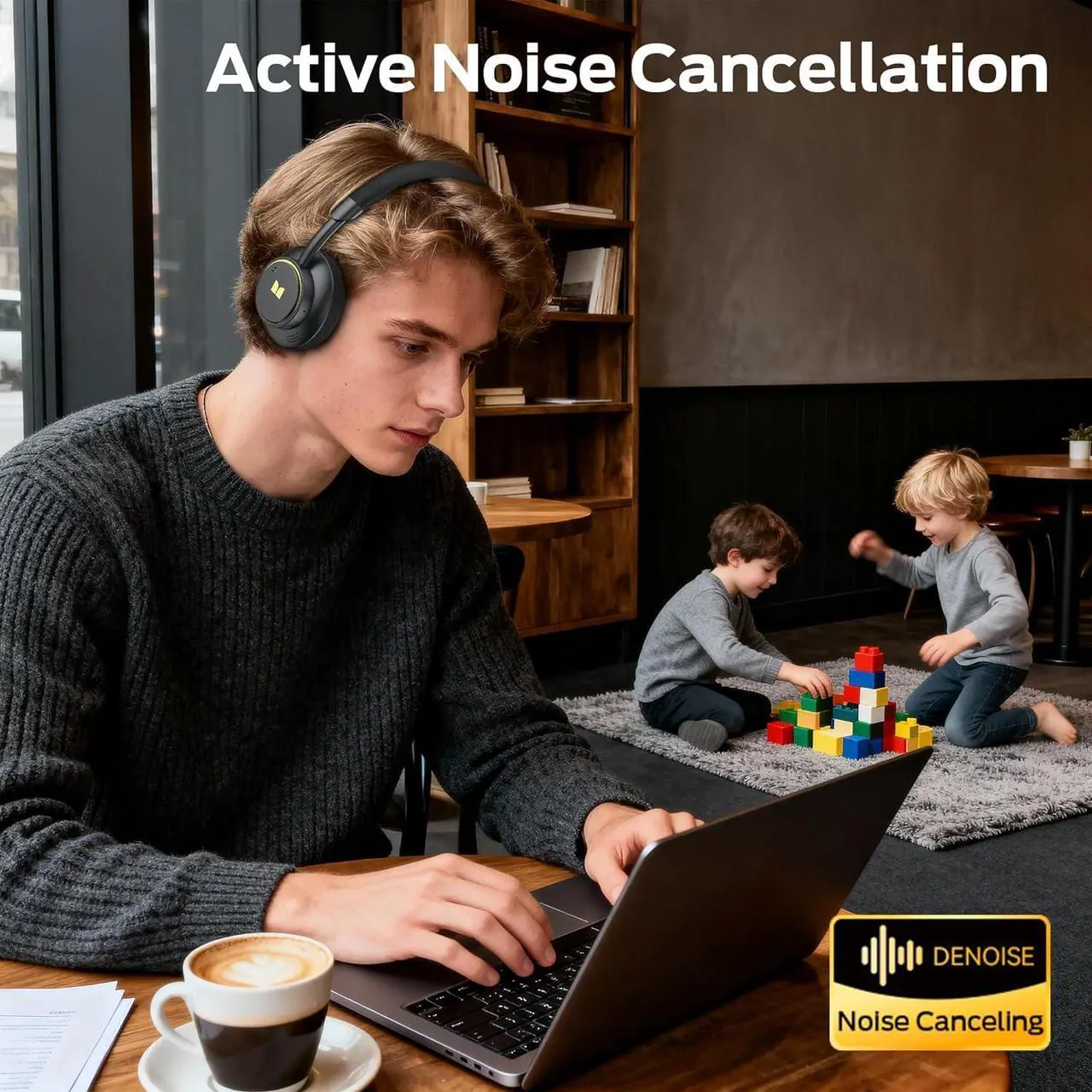 Bluetooth-Headset Monster N-tune mini 02, A2DP, ANC, Schwarz