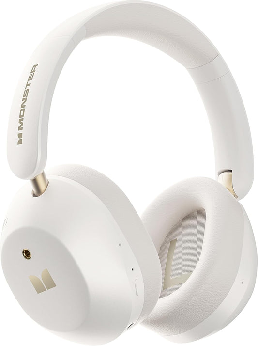 Bluetooth-Headset Monster Persona 6th, MultiPoint, A2DP, ANC, Weiß