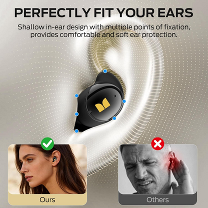 Bluetooth Handsfree Monster Sleep Ear200, TWS, ANC, Black