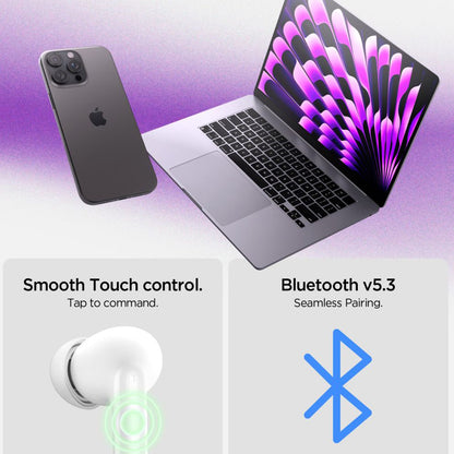 Handsfree Bluetooth Spigen SA2400, TWS, ANC, Weiß