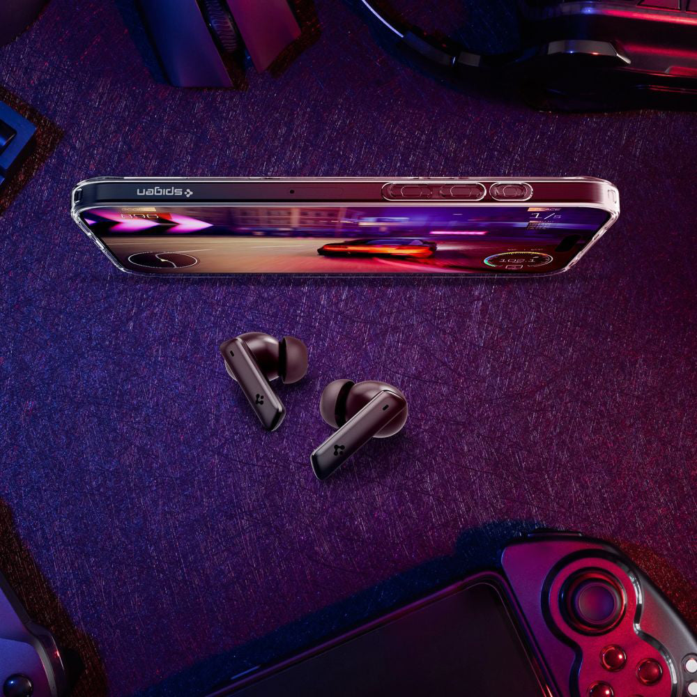 Spigen SA2402 Bluetooth Handsfree, TWS, ANC, White