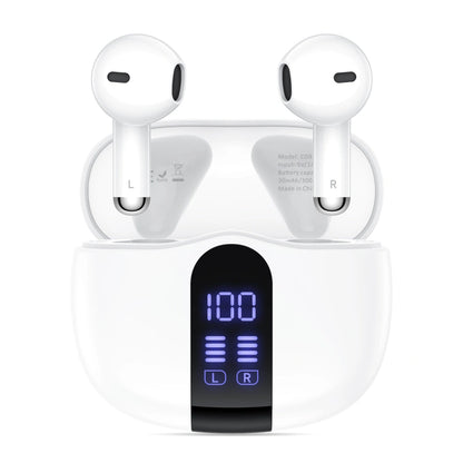 Bluetooth-Headset Tech-Protect Ultraboost Core G2, TWS, Weiß