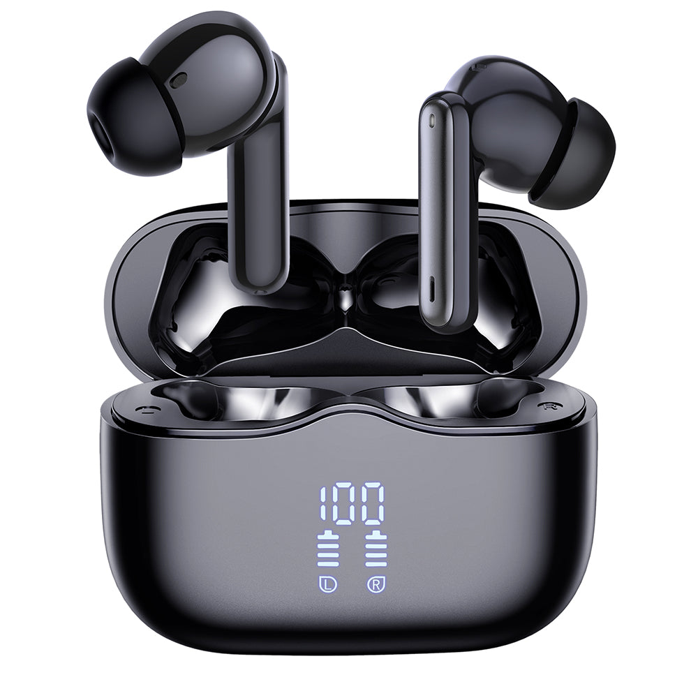 Bluetooth-Freisprecheinrichtung Techsuit CW2 VelarX One, TWS, ANC, Schwarz