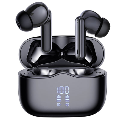 Bluetooth-Freisprecheinrichtung Techsuit CW2 VelarX One, TWS, ANC, Schwarz