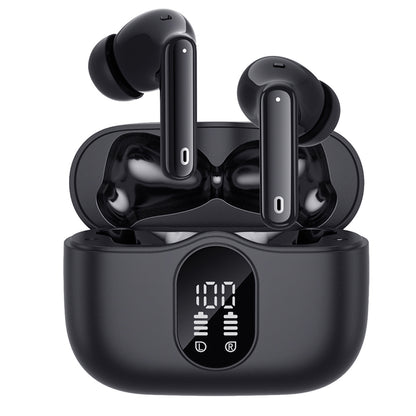 Bluetooth-Freisprecheinrichtung Techsuit CW3 WaveBeat 100, TWS, ANC, Schwarz