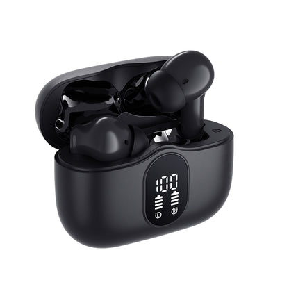 Bluetooth-Freisprecheinrichtung Techsuit CW3 WaveBeat 100, TWS, ANC, Schwarz