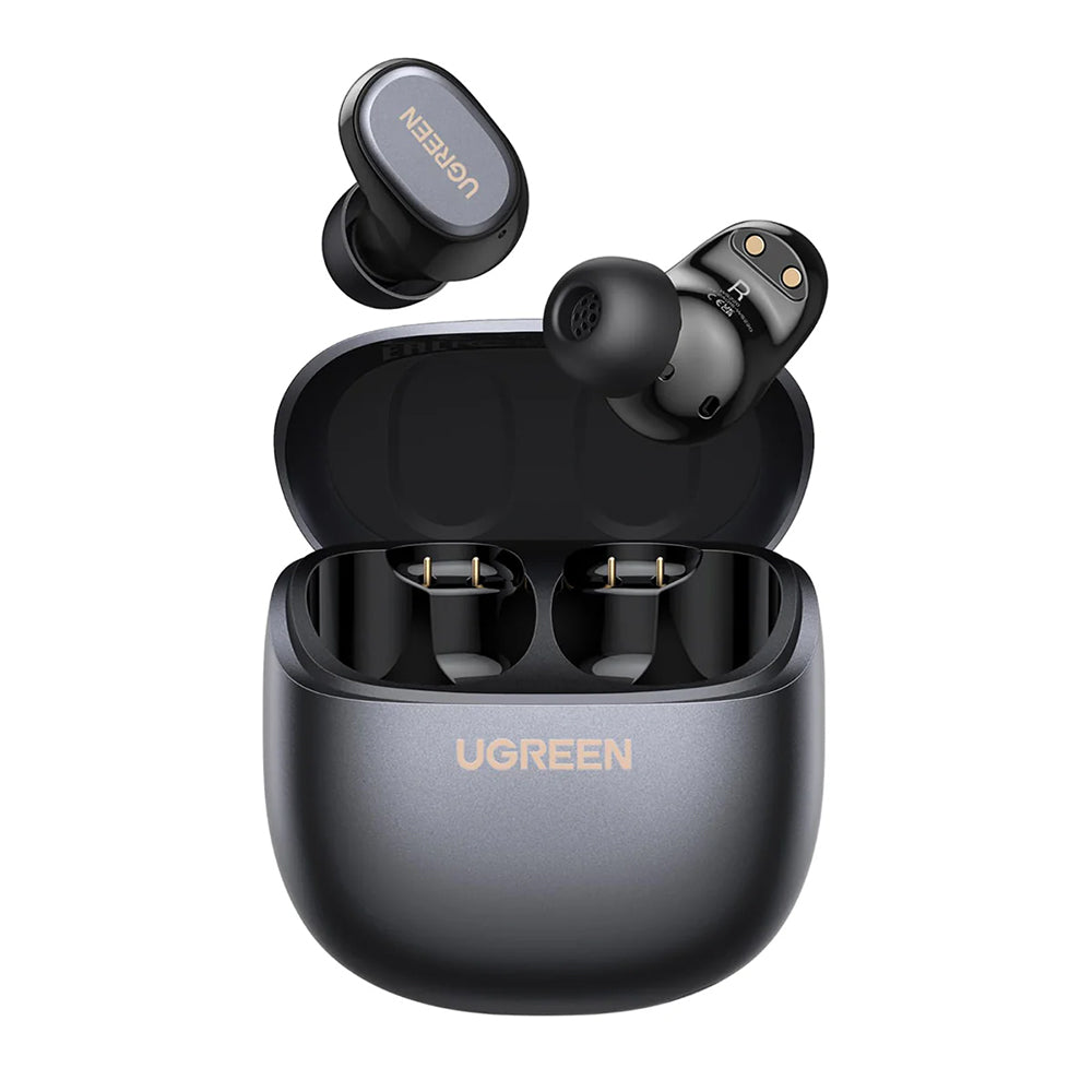 Freisprecheinrichtung Bluetooth UGREEN Dots (75628), TWS, MultiPoint, Schwarz