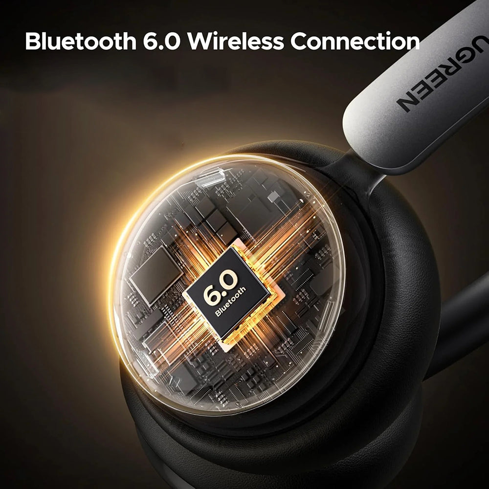Handsfree Bluetooth UGREEN HiTune Studio Plus HP207, A2DP, ANC, Braun