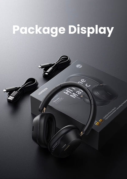 Handsfree Bluetooth UGREEN HP203, A2DP, ANC, Schwarz