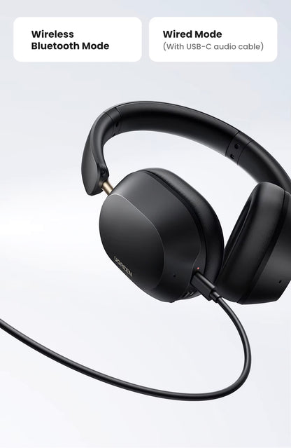 Handsfree Bluetooth UGREEN HP203, A2DP, ANC, Schwarz