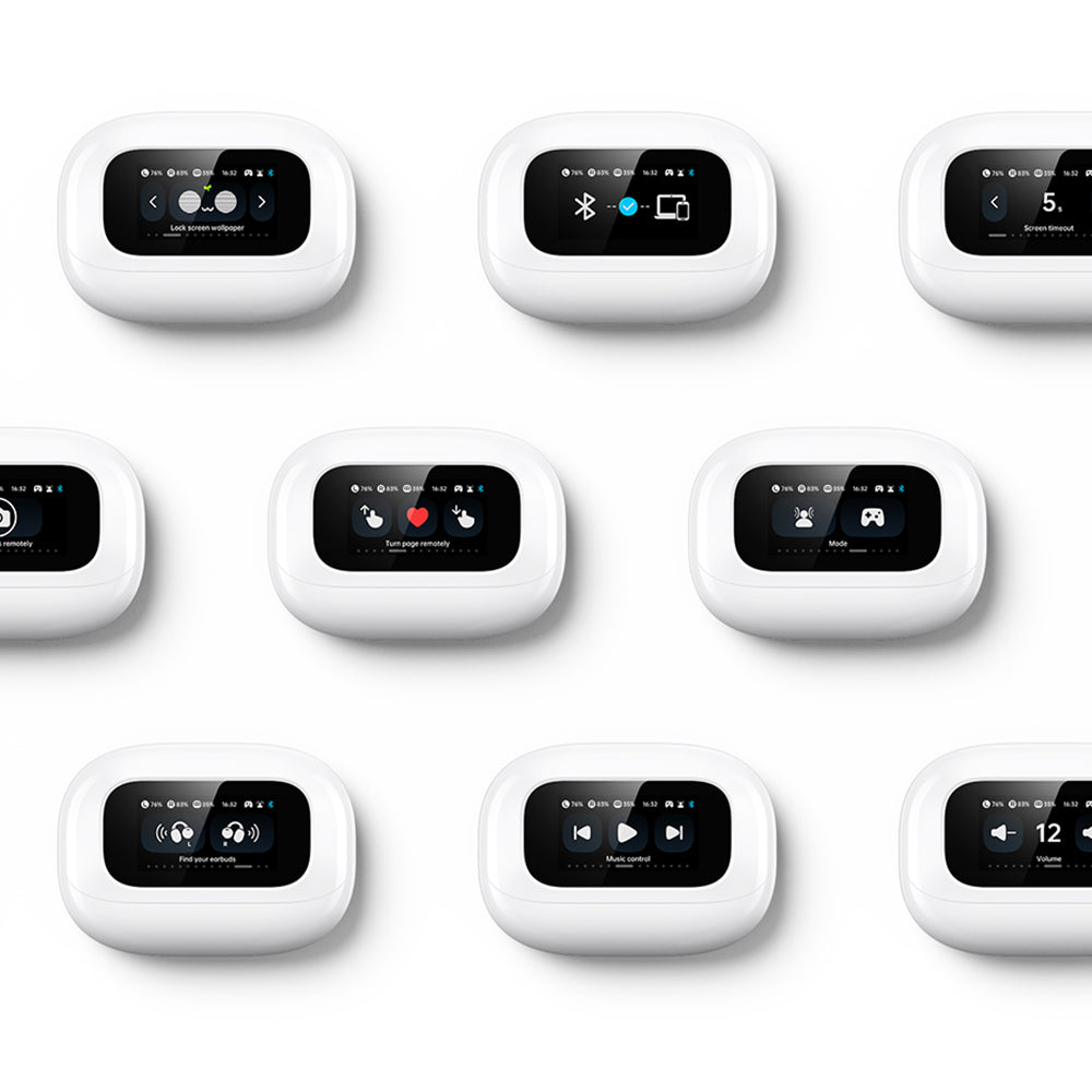 Handsfree Bluetooth UGREEN S6 ClipBuds Magic WS208, TWS, Weiß