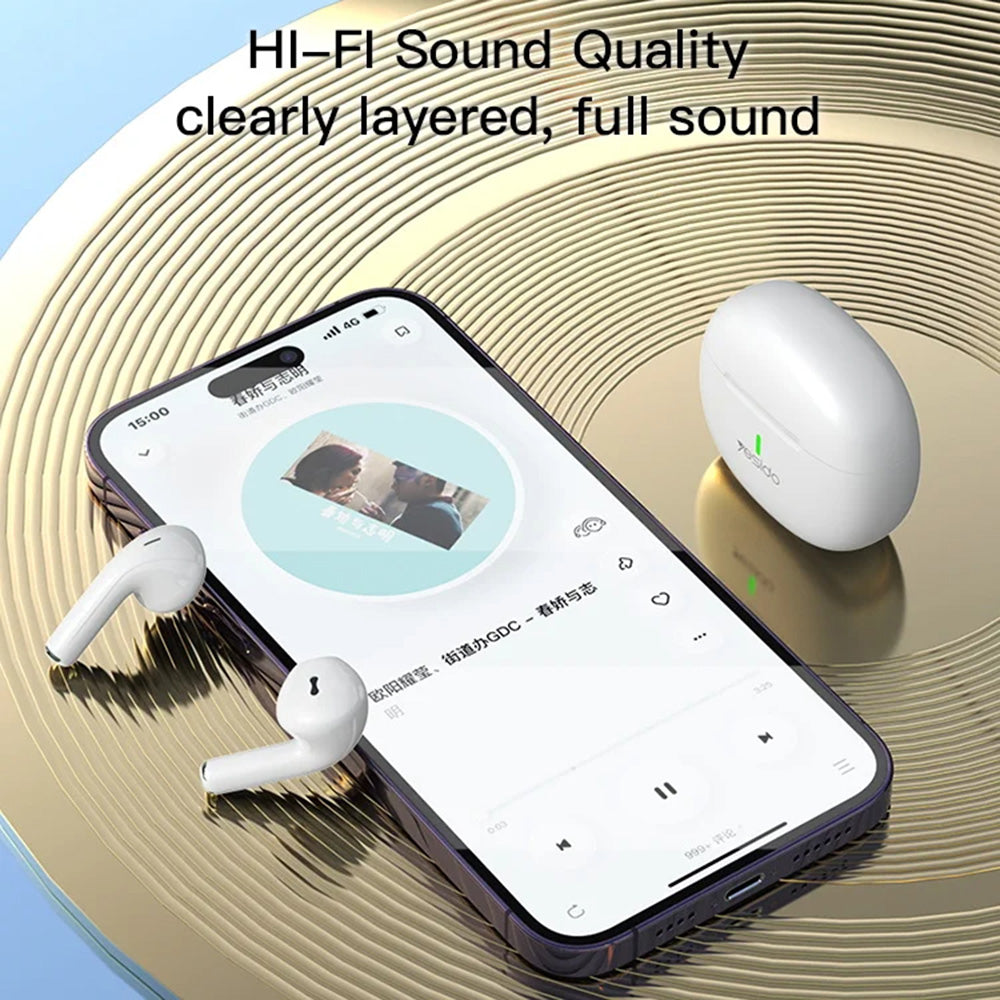 Handsfree Bluetooth Yesido TWS18, TWS, Weiß