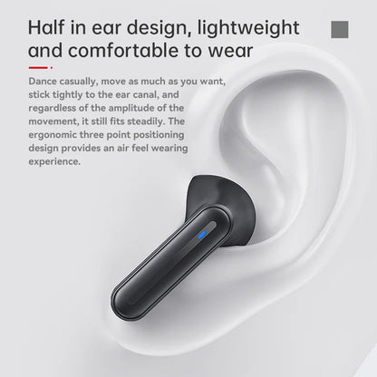 Handsfree Bluetooth Yesido TWS19, TWS, Schwarz