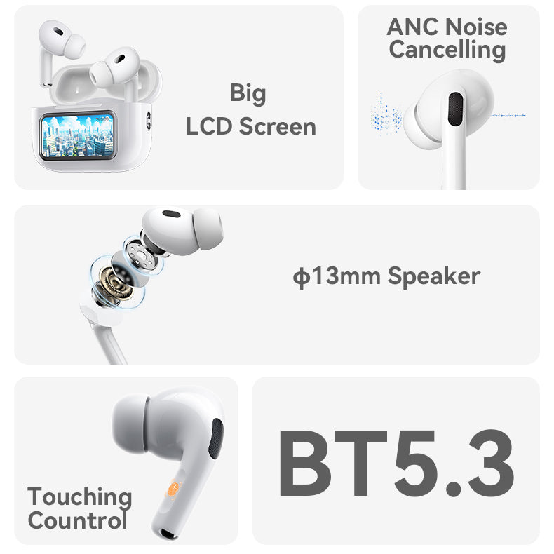 Handsfree Bluetooth Yesido TWS29, TWS, Weiß