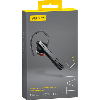 Freisprecheinrichtung Bluetooth Jabra Talk 45, A2DP, Silber