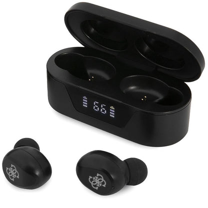 Handsfree Bluetooth Guess Classic Logo, TWS, Schwarz