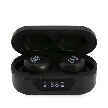 Handsfree Bluetooth Guess Classic Logo, TWS, Schwarz