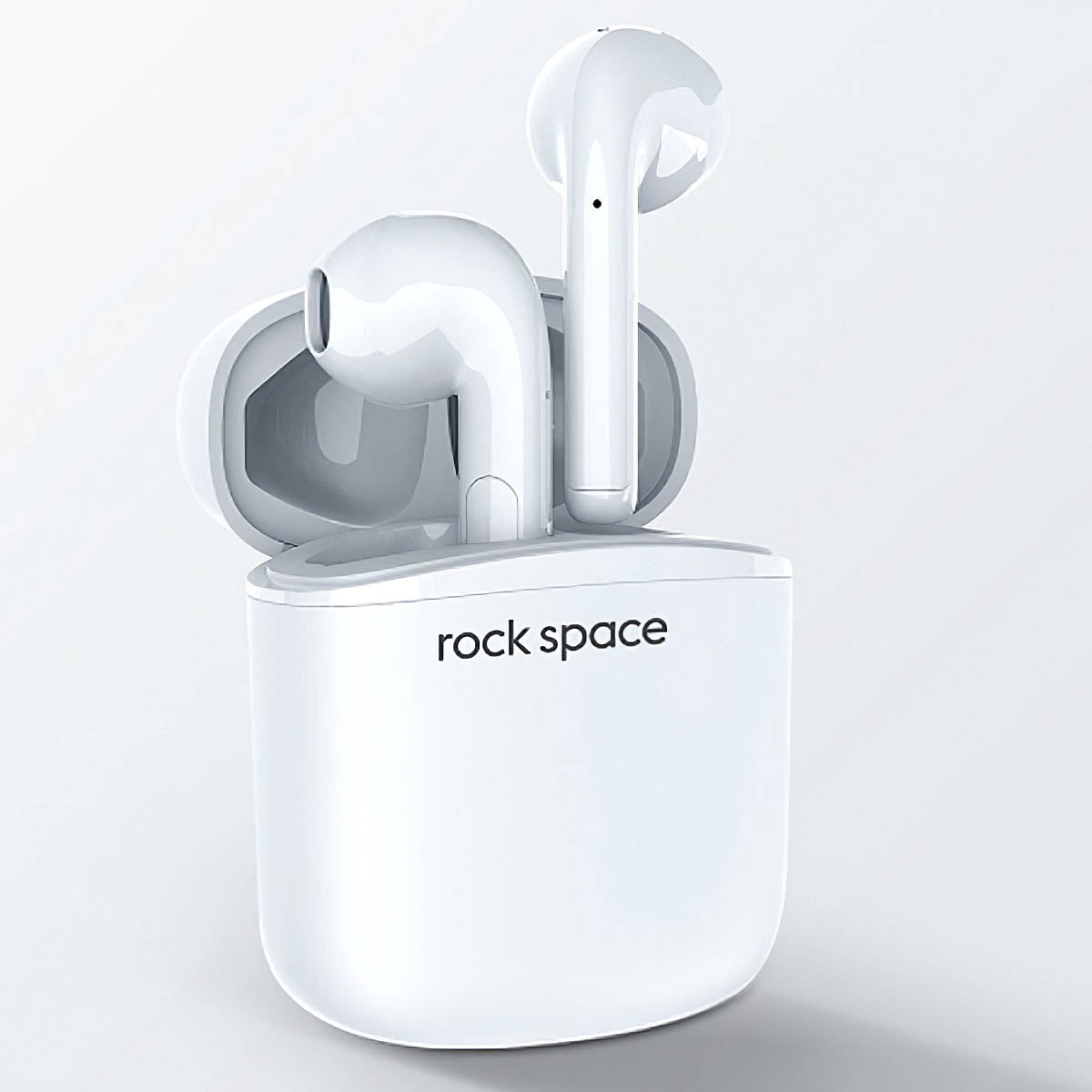 Bluetooth-Freisprecheinrichtung Rock Space EB100, TWS, Weiß