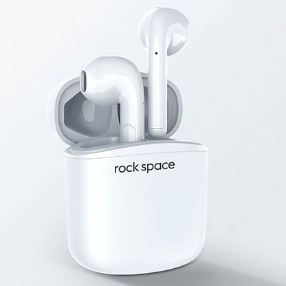 Bluetooth-Freisprecheinrichtung Rock Space EB100, TWS, Weiß