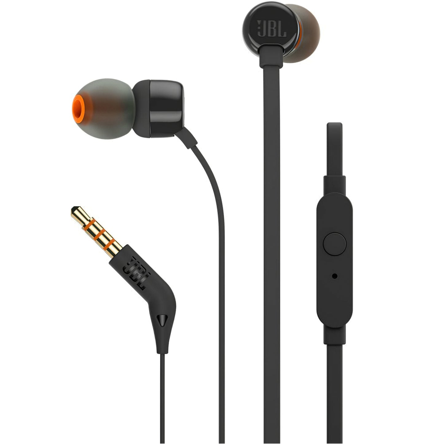 Freisprecheinrichtung 3,5 mm JBL T110, Schwarz JBLT110BLK