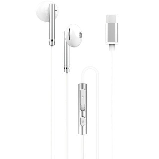 Handsfree USB-C XO Design EP29, Silver