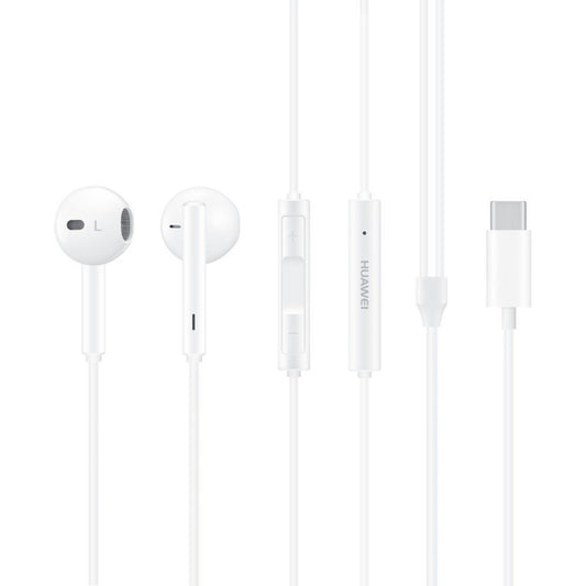 Handsfree USB-C Huawei CM33, White