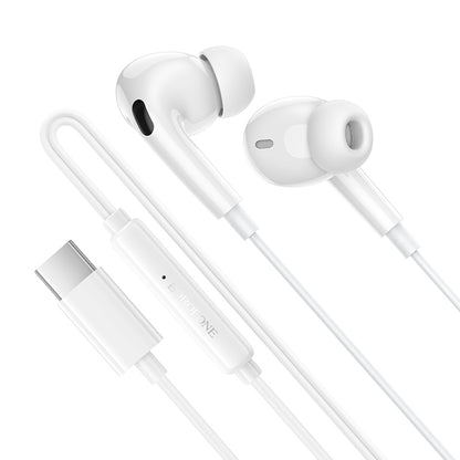 USB-C Freisprecheinrichtung Borofone BM100 Pro Fuente, Weiß